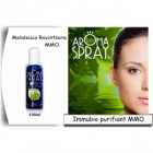 Aromaspray - MMO - Melaleuca et Ravintsara - Antiviral - Antibactérien - Immu'Bio - Microbicide exceptionnelle - 100 ml